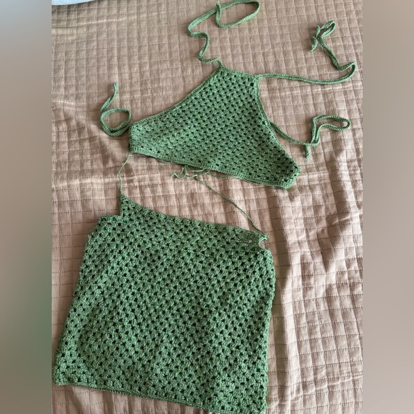 White Fox Boutique 2 piece set - Picture 1 of 2